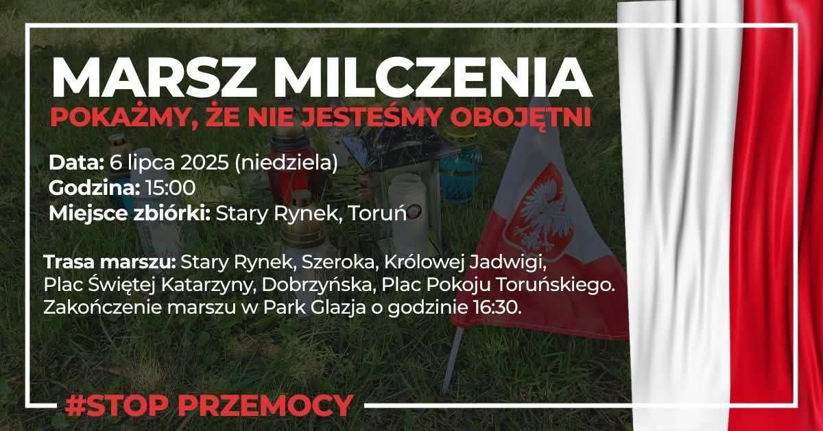 Marsz milczenia Toruń