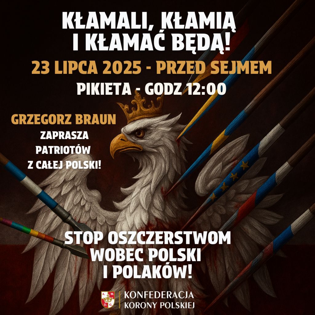 Protest przeciw kłamstwu