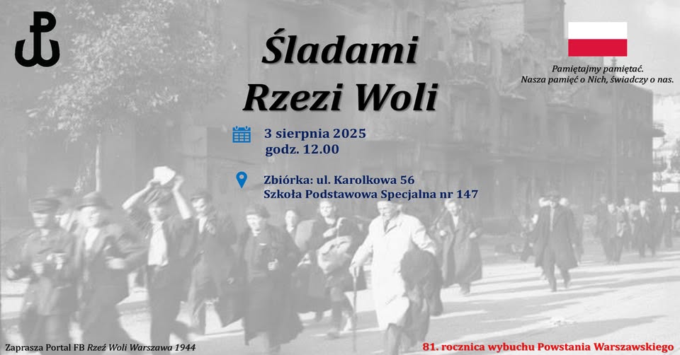 śladami rzezi Woli