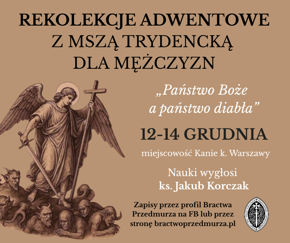 Rekolekcje dla mężczyzn