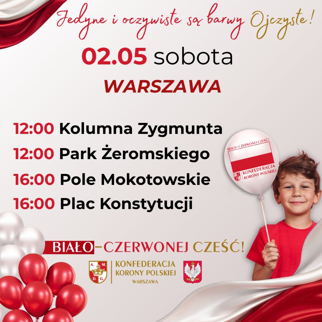 Warszawa - Święto Flagi