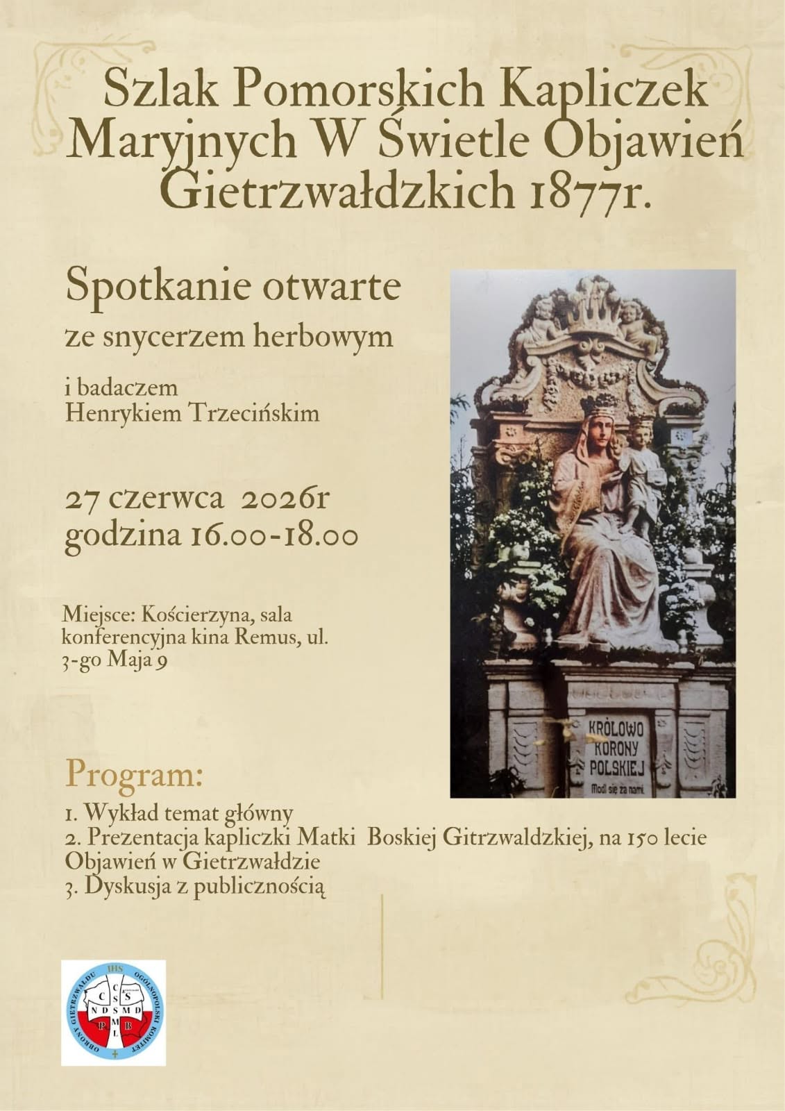 Gietrzwałd kapliczka