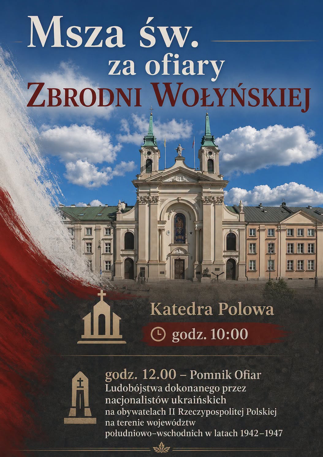 Ofiary Rzezi Wołyńskiej Msza