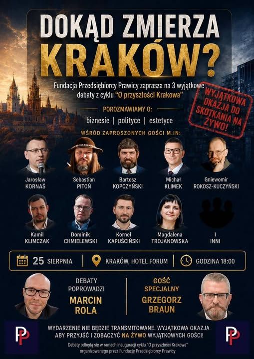 Kraków debata